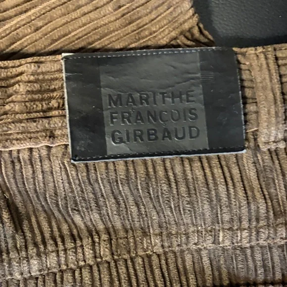 Marithe Francois Girbaud Brown Corduroy Pants